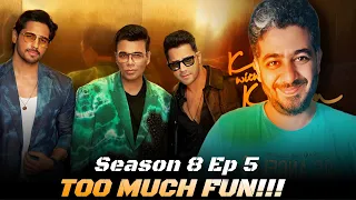 Koffee with Karan season 8 episode 5 with Varun Dhawan & Sidharth Malhotra,Don't take them Seriously