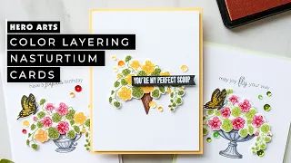 Color Layering With Yana Series - Episode #6 | Nasturtium Hero Arts