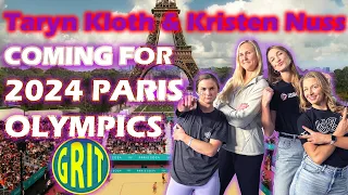 Taryn Kloth & Kristen Nuss talk Beach Volleyball Paris Olympics 2024 & Their Journey as Teammates