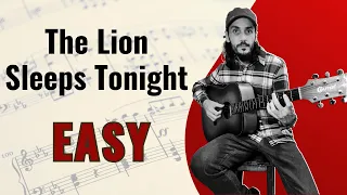 The Lion Sleeps Tonight - Fingerstyle Guitar (with TAB and Sheet Music)