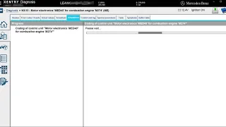 VXDIAG MB STAR C6 C4 C5 Test Mercedes-Benz C-Class (W205) For Engine online coding
