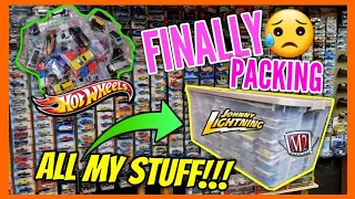 Packing up all of my Hot Wheels and Collection!!!