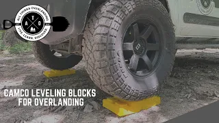Camco Leveling Blocks for Overlanding (Roof Top Tent Leveling, Traction Boards)
