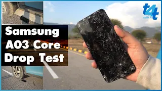 Samsung A03 Core Extreme Durability Review | Drop Test & Car Test