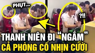 Thực hiên NGHI THỨC NGẮM của người bên Đạo, thanh niên khiến cả phòng NHỊN CƯỜI ĐỎ MẶT | Tin 3 Phút