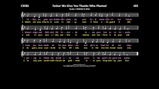 Father, We Give You Thanks Who Planted  [Tucker / RENDEZ A DIEU]  CWB2:485