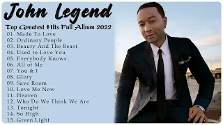 John Legend Greatest Hits HQ NO ADS 💝💝 - Top 20 Best Songs of John Legend Playlist Full Album 2022 💝