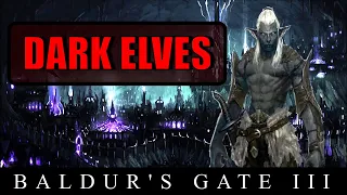 The Drow Race | Baldur's Gate 3 Lore