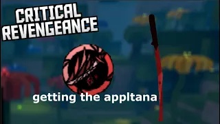 Obtaining the appltana is painful - critical Revengeance