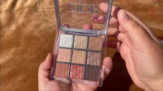 Dior Backstage warm neutral swatches