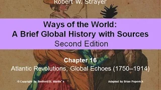 Chapter 16: Atlantic Revolutions