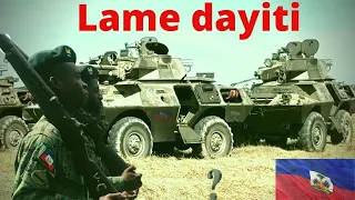 Gade ki valè gwo materyèl Lame dayiti te genyen.