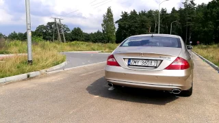 Mercedes CLS BRUTAL SOUND remote control cut out exhaust