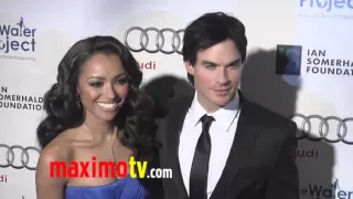 Ian Somerhalder and Kat Graham at "The Ripple Effect" Benefiting The Water Project Charity