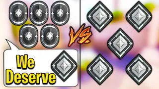 5 Iron who think they deserve Silver VS 5 Real Silver Players!