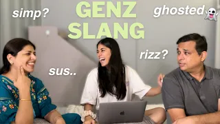 TEACHING MY PARENTS GENZ SLANG TERMS