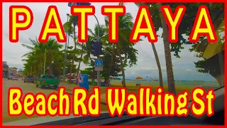 Pattaya Beach Road 🌴 Walking Street 🌴 zu Mittag 🌴 Thailand