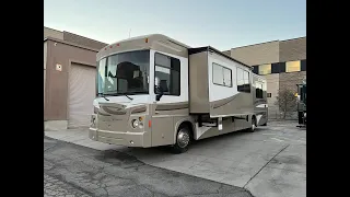 2008 Winnebago Destination 39W Pusher with low miles - $56,900