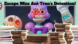 หนีคุณครูใจโหด😨 l Roblox Escape Miss Ani-Tron's Detention!