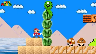 Super Mario Bros. but Everything Mario touch turns Realistic...