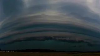 Severe Thunderstorms in Southern Finland -  MCS, Shelf Cloud, Downbursts, Evening Anvils, 22-23.6