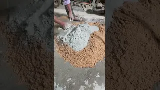 Basic method of making cement massala