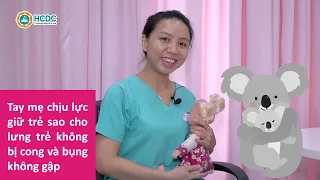 HCDC | Hướng dẫn 6 tư thế cho trẻ bú đúng cách