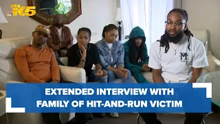 Extended interview: Family of hit-and-run crash victim Terrell Aaron