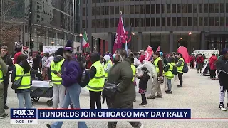 Hundreds participate in Chicago May Day rally