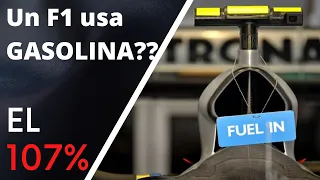 ¿Qué combustible usan los coches de Fórmula 1? | EL 107%