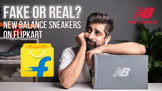 FAKE OR REAL  | NEW BALANCE SNEAKERS ON FLIPKART ARE REAL OR FAKE? | FULL DETAIL | INDIA