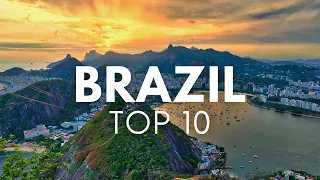 Top 10 BEST Places to Visit in Brazil - Travel Video