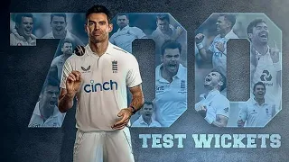 James Anderson complete 700 Test Wickets