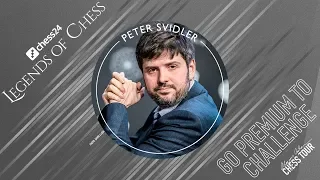 Banter Blitz with GM Peter Svidler | chess24 Legends of Chess