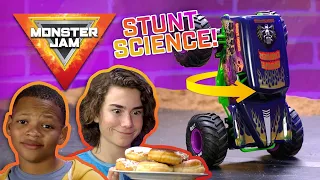 MONSTER JAM Revved Up Recaps 🤯 Science Of Stunts! (Episode 9)