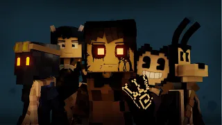 DESOLATE HALLWAY |( Bendy and the Ink Machine Animated)Minecraft Music Video- ADVOCATEMUSIC #BATDR