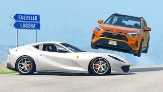 Extreme Car Crashes Compilation #240 - BeamNG Drive Crashes