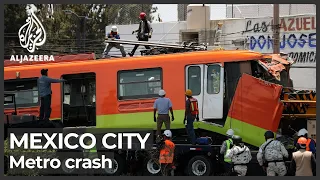 Mexico metro crash: Outrage growing over infrastructural problems