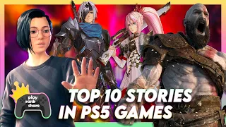 Top 10 BEST Single Player Story-Driven PS5 Games - Play, Rank, Share