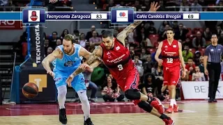 Tecnyconta Zaragoza vs Cafés Candelas Breogán