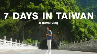 How to spend 7 days in TAIWAN 🇹🇼 Travel Vlog