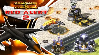 Red Alert 2 | Korean Black Eagle | (7 vs 1 + Superweapons)