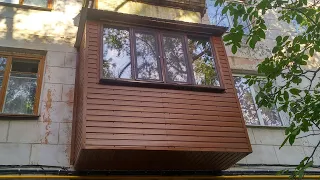 Балкон своими руками!!!! Подробная инструкция как сделать балкон самому!!! Я это сделал!!!! #ремонт