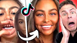 Orthodontist Reacts! INSANE Teeth Tiktok Trends!