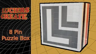 Lego Builds: 8 Pin Puzzle Box - Lego Ideas 2022