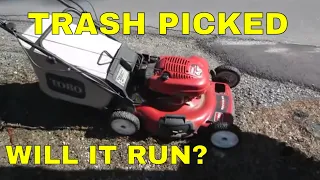 How To Restore a Junk Lawn Mower For Free.