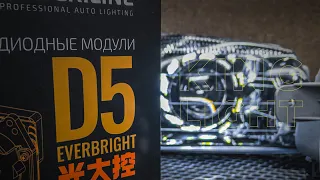 Bi-LED фары DEPO для Hyundai Accent с линзами