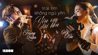 🌙Mashup Trái tim không ngủ yên & Yêu em dài lâu - Trung Quân Idol & Hà Nhi #inthemoonlight