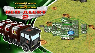 Red Alert 2 | Chrono Demolition Truck? | (7 vs 1 + Superweapons)