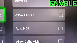 How To Turn ON or OFF HDR on Xbox Series S | Full Tutorial